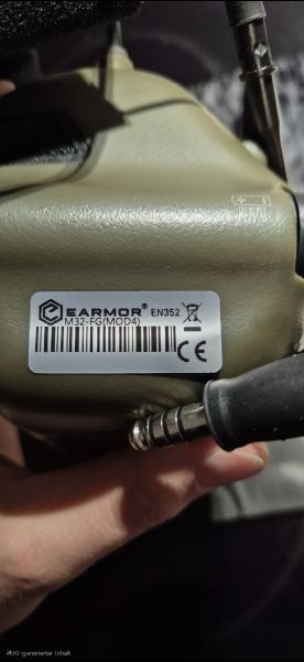 Image 5 for Earmor M32 Mod4 Grün NEU