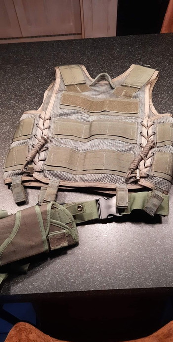 Image 2 for Tactical vest + holster