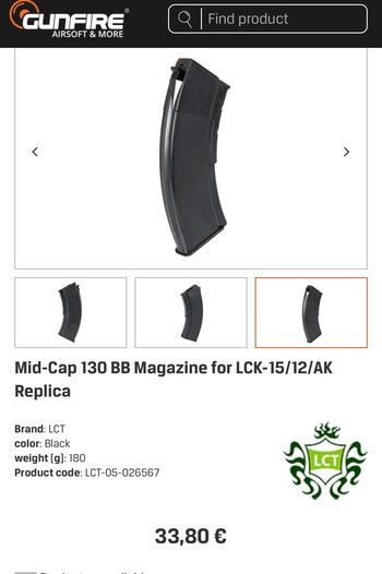 Image 2 pour LCT AK12/15 magazijnen