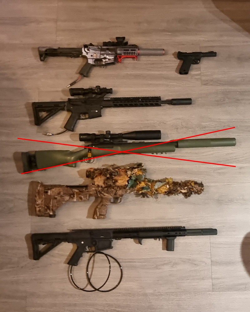 Afbeelding 1 van Volledig Airsoft assortiment
