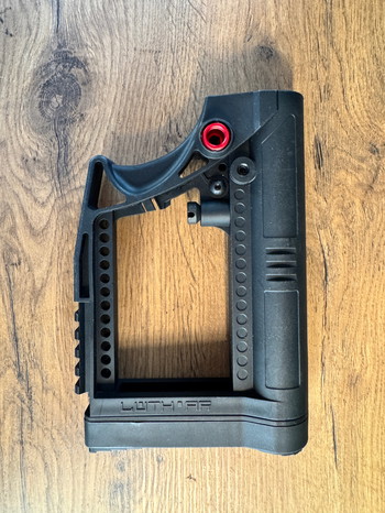 Image 3 for Zwarte M4 milspec stock