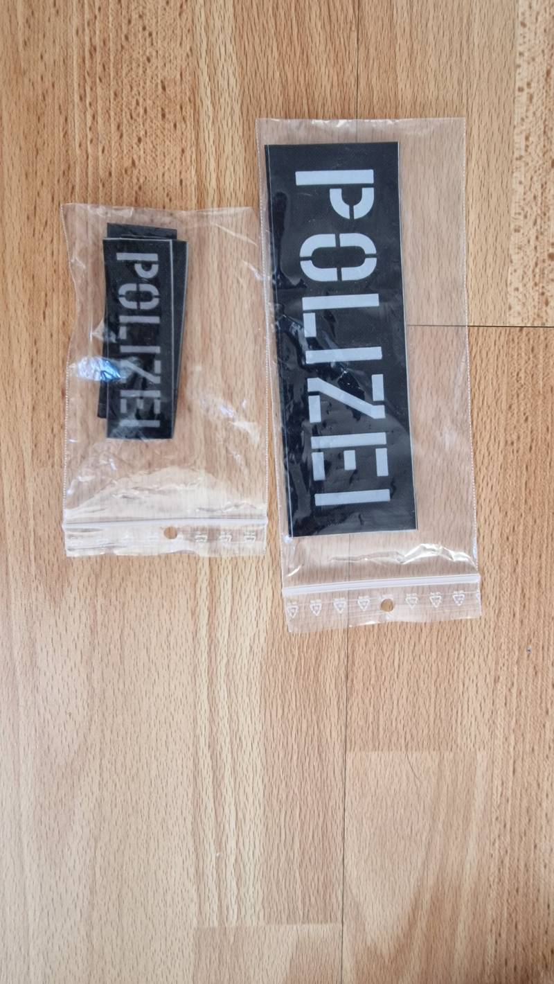 Image 1 for Polizei patches gloednieuw