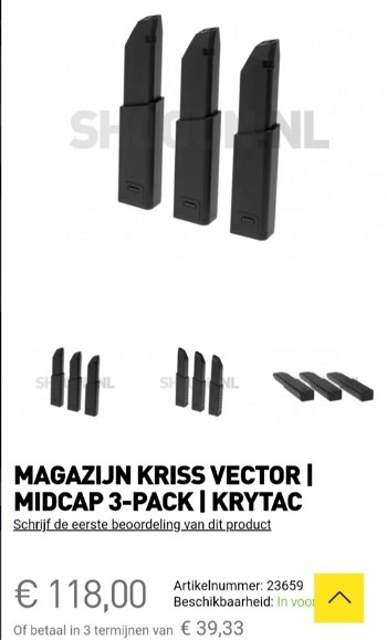 Image 9 for Krytac Kriss Vector -Volledig geupgrade - Pakketdeal