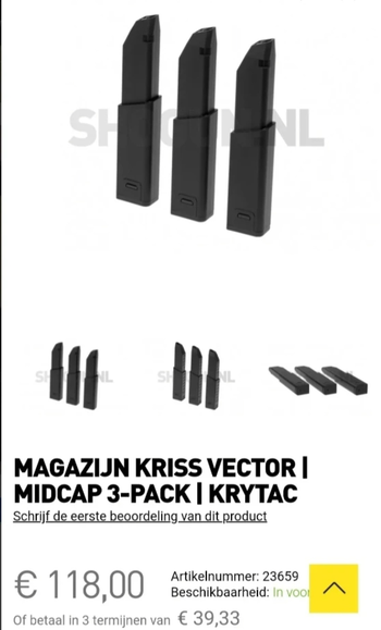 Bild 9 für Krytac Kriss Vector -Volledig geupgrade - Pakketdeal