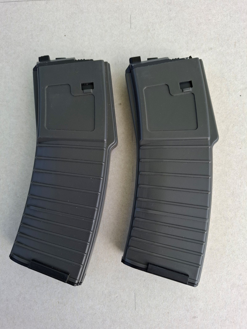 Afbeelding 1 van 2 x WE KAC PDW GBBR Magazines Green Gas