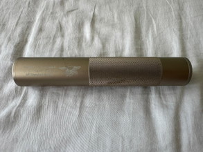 Image for Airsoft Suppressor US Navy Seals - Dark Earth - Inclusief Foam/Padding