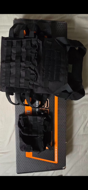 Image 3 for Complete ASG Set: Lancer Tactical M4 Gen 2 Replica + Mil-Tec Vest, Red Dot & Accessoires