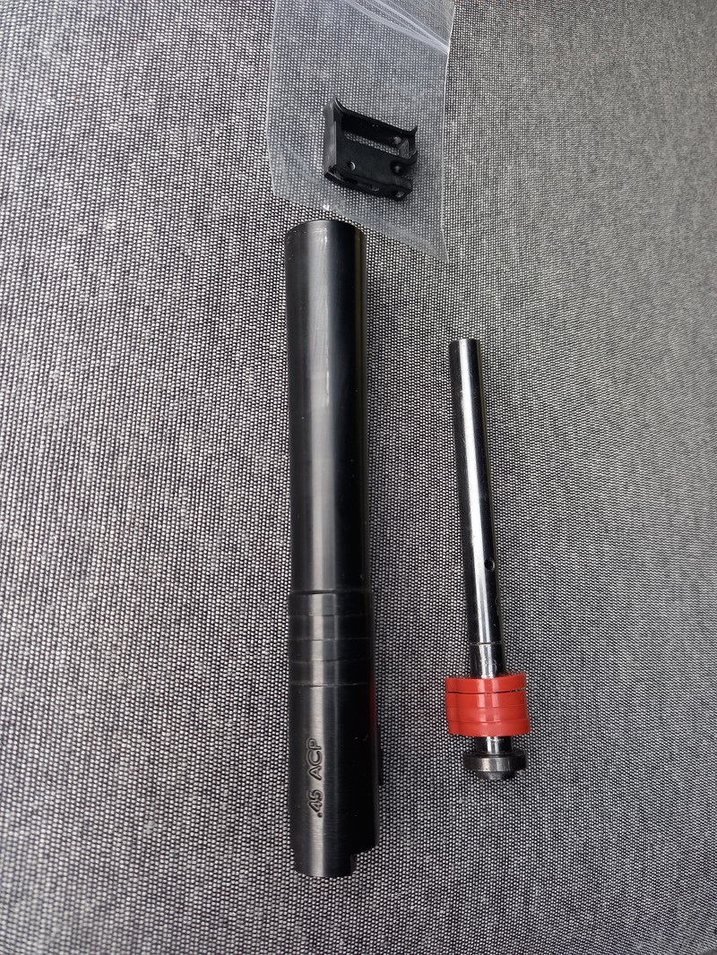 Image 1 for Airsoft masterpiece hicapa 5.1 black parts, custom capa parts