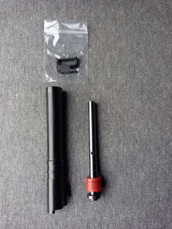 Image 3 for Airsoft masterpiece hicapa 5.1 black parts, custom capa parts
