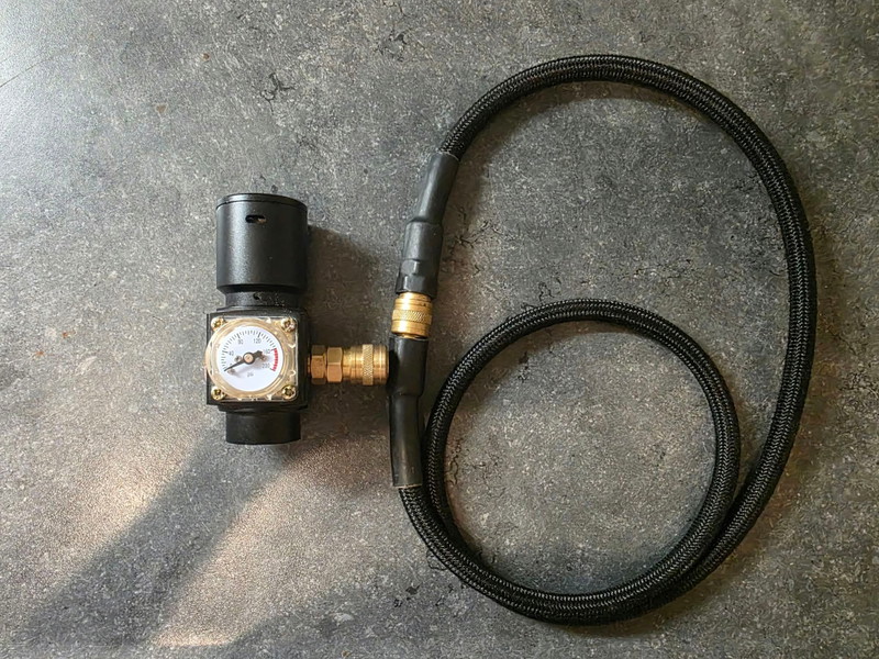 Image 1 for Balystik HPA regulator met slang