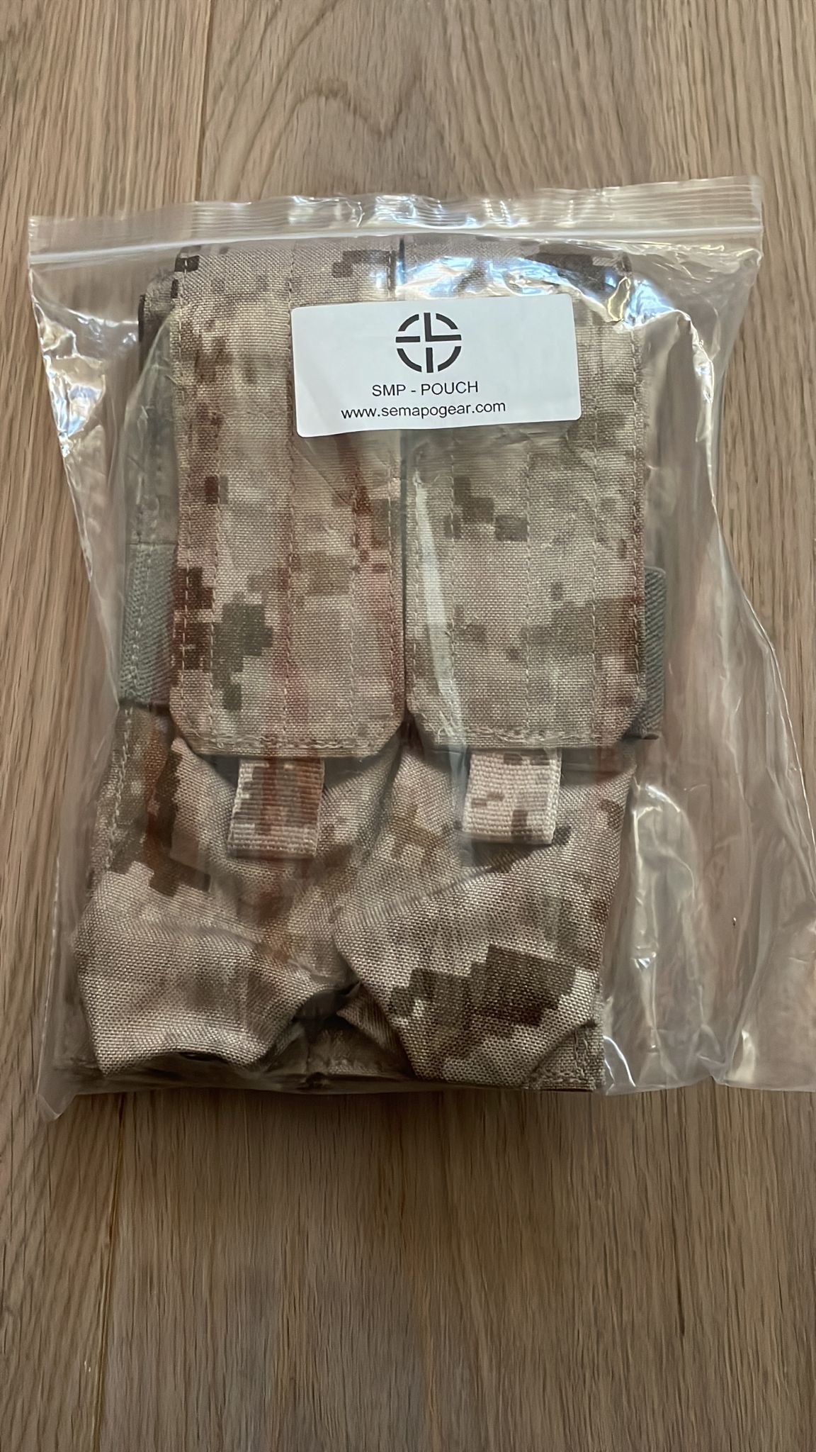 Semapo gear aor1 mp7 double Pouch - Airsoft Bazaar
