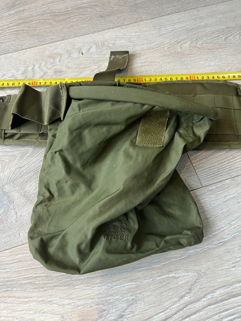 Image 3 for Battle Belt (Molle, merk onbekend) met dumppouch (Tasmanian Tiger) OD green