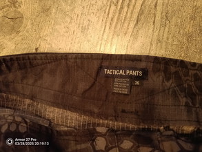 Image for Tactical pants maat 36 met kniebeschermers