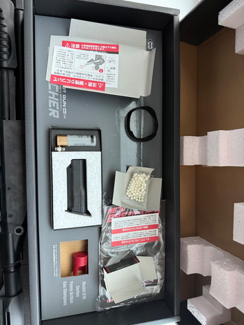 Imagen 3 de Tokyo Marui M870 Breacher HPA + m4 adapter en carbine stock