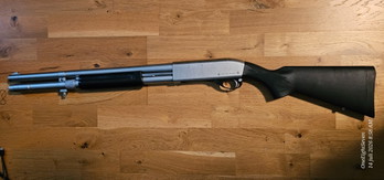 Image 2 for APS CAM 870 Marine MK1 shell ejecting shotgun serial number 000143