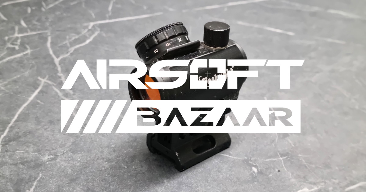 Bestsight JT1G Red Dot Sight 1X20 met hoge riser - Airsoft Bazaar