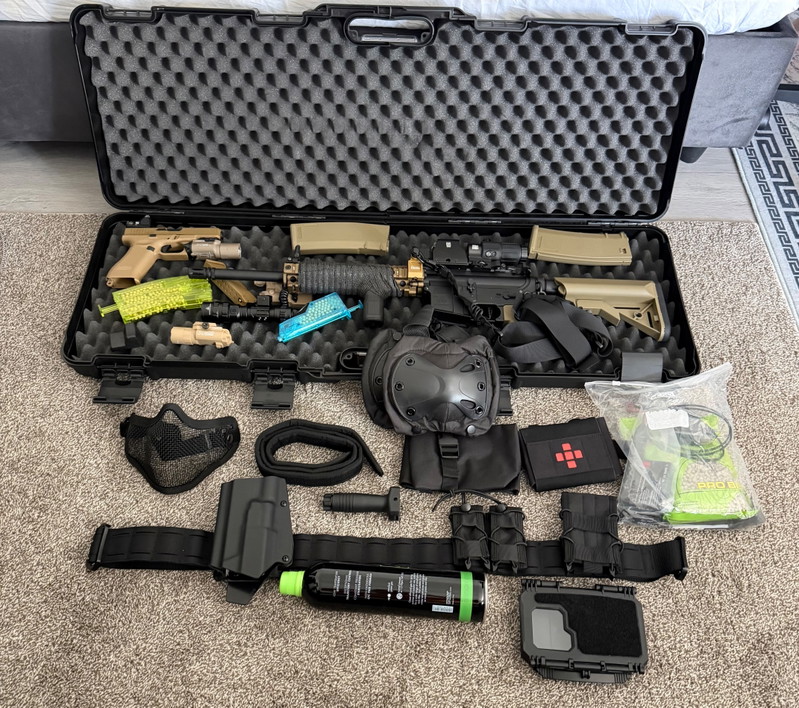 Image 1 for Daniel Defense MK18 / glock 19X + gear
