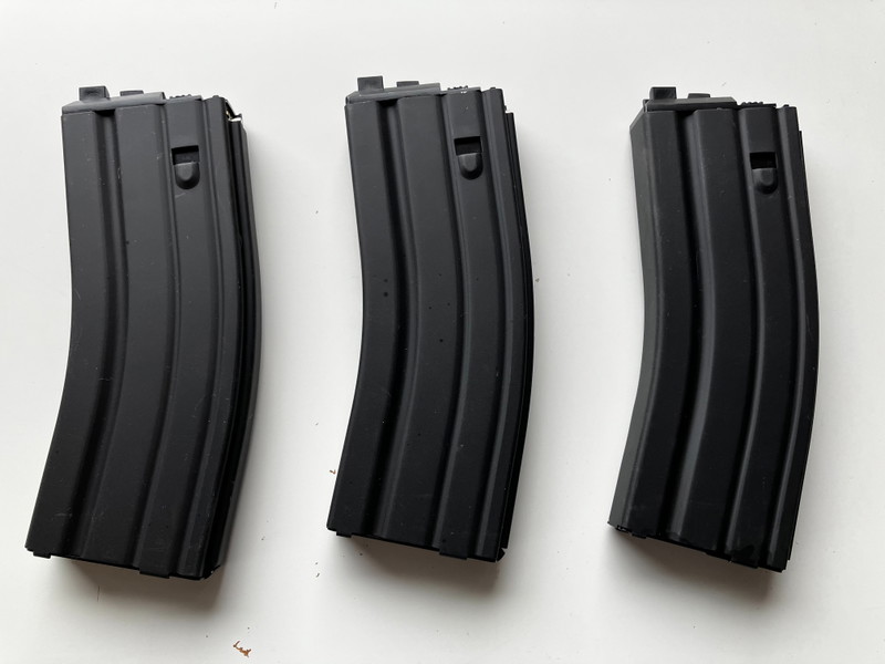 Image 1 for WE M4 Open Bolt GBB 30rds Magazine V3, Begadi M14 Mags