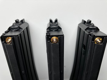 Image 4 pour Genuine Daniel Defence Genuine L85A2 Black rail with 8 Ergo ladder covers, WE M4 Open Bolt GBB 30rds Magazine V3, Begadi M14 Mags