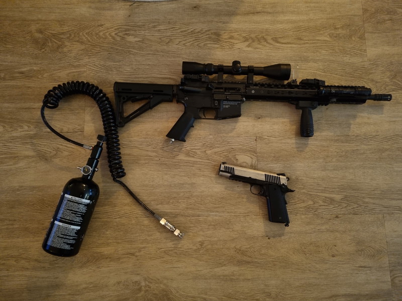 Afbeelding 1 van M4 tippmann + m1911