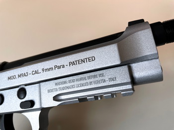Image 4 for Umarex Beretta CO2 MOD. M9A3 FM Stainless Steel