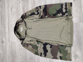 2x Clawgear operator set, broek & combat shirt, Ranger Green & Woodland M81 + kneepads – 3. kép