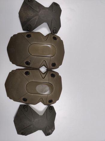 Afbeelding 5 van 2x Clawgear operator set, broek & combat shirt, Ranger Green & Woodland M81 + kneepads