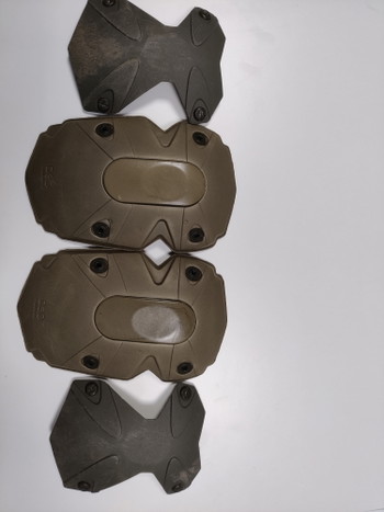 Image 5 pour 2x Clawgear operator set, broek & combat shirt, Ranger Green & Woodland M81 + kneepads