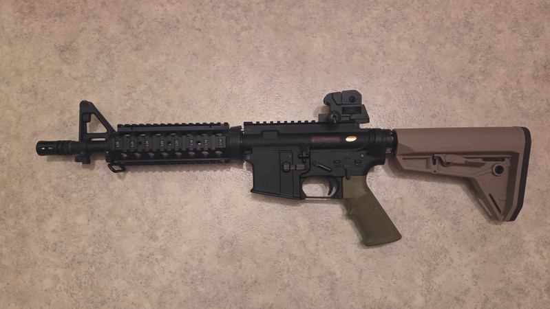 Afbeelding 1 van M4 CQBR Gas Blowback by Golden Eagle
