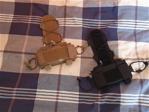 Image for 2x counterweight pouch for helmet