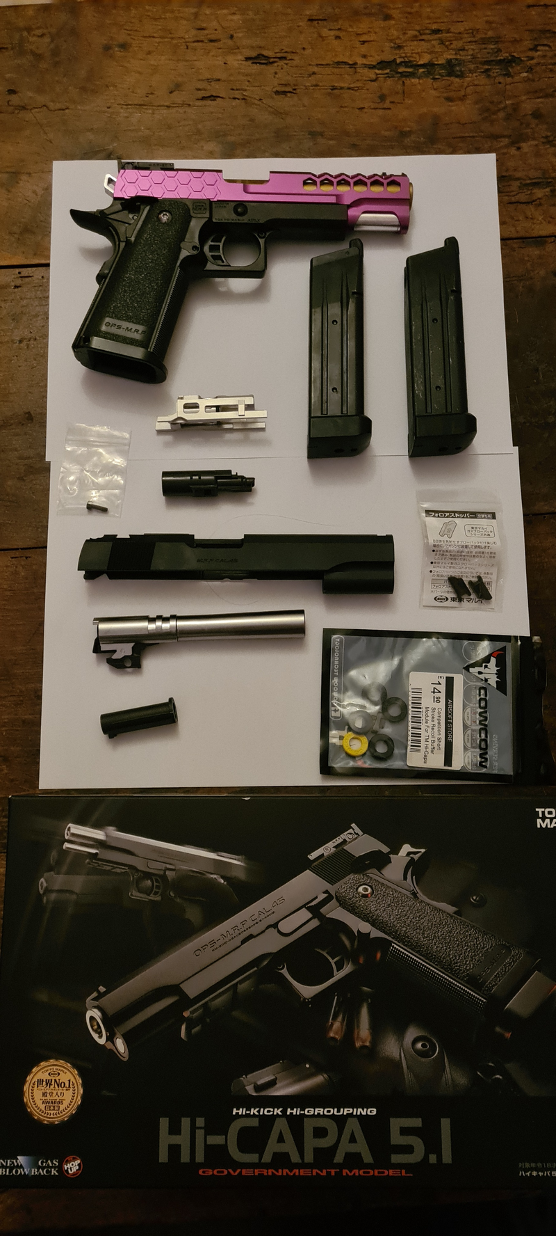 Afbeelding 1 van Tokyo marui hi-capa 5.1 upgraded