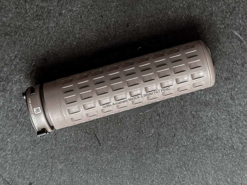 Image 1 for PTS Syndicate Griffin M4SD-K Mock Suppressor (Dark Earth)