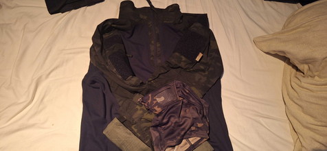 Image pour HELIKON TEX MCDU COMBAT SHIRT 2XL + CYGNUS FULL FACE MASK - MULTICAM BLACK
