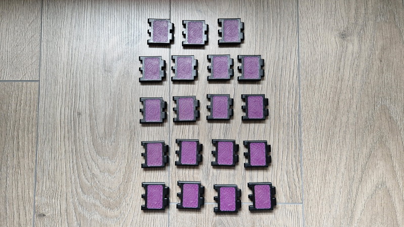 Imagen 1 de TKA - Double Alpha Lynx Belt - 19 Losse Schakels (Paars)