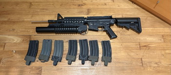 Image 4 pour M4 CQB met ICS grenadelauncher