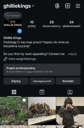 Image 4 for I will make your dream Ghillie, handmade in Poland!