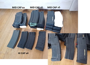 Afbeelding van Lot of magazines mid caps high caps