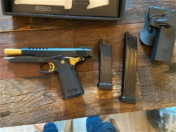 Image 4 pour Hi capa gold match + extended mag + holster
