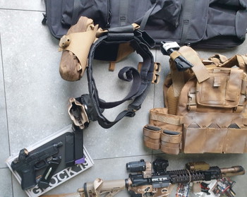 Image 7 for Tokyo Marui mk18 gbbr. pakket met glock , alles op de foto