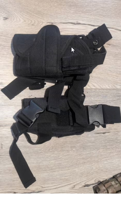 Bild 1 für Airsoft, double holster de cuisse universelle