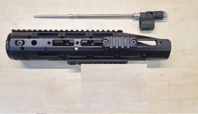 Image 1 pour WE Raptor Handguard Front RIS Rail 10Zoll