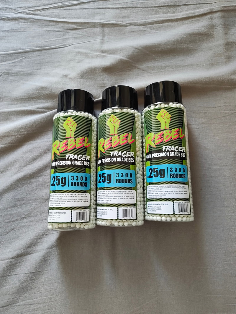 Imagen 1 de 3x REBEL 0.25g tracer bbs