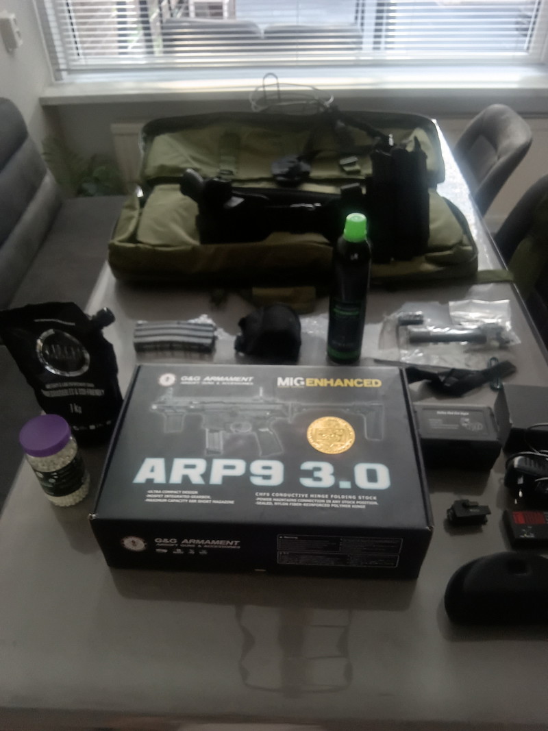 Image 1 for ARP 9 3.0+ Glock 19 gen5+red dots, tracer, mags en accecoires!