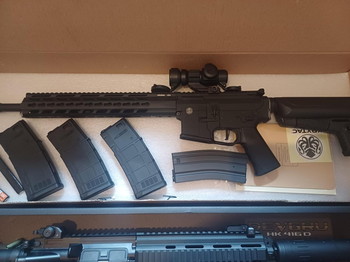 Imagen 2 de High-End Airsoft Set te koop Tokyo Marui NGRS Devgru, Krytac CRB MK2, Sig Sauer X-Five