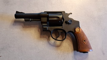 Image 9 pour Tanaka Smith & Wesson M1917 .455 4inch Custom Heavy Weight Gas Revolver 12 bbs in de cilinder