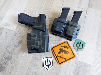 Bild 3 für GHK Glock 17 + Baldr Mini + holster