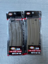 Image pour M4 hi- cap mag 330rd tan magpul Evolution Airsoft Magazijnen