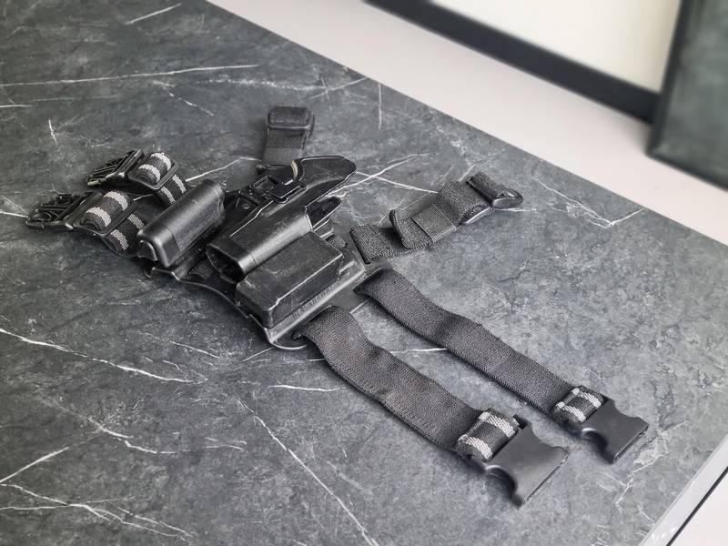 Bild 1 für BlackHawk Sepra L2 Tactical Holster met magazijnhouder