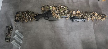 Imagen 2 de 3 replica's + sniper bag