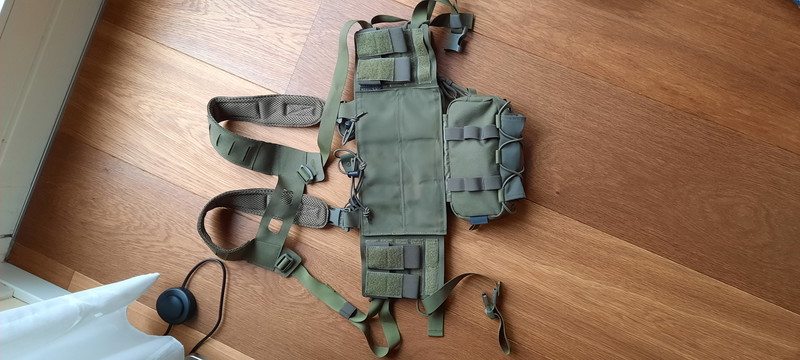 Image 1 for Tasmanian Tiger Sma Combi Rig Belt Harness Olive